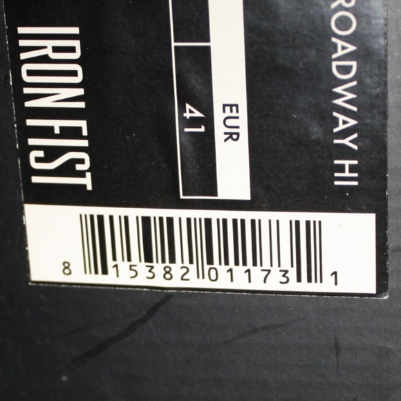 Iron Fist Skull of Doom Broadway Hi Top Sneakers - Mens Sz 8/Womens Sz 10 - Picture 16 of 16